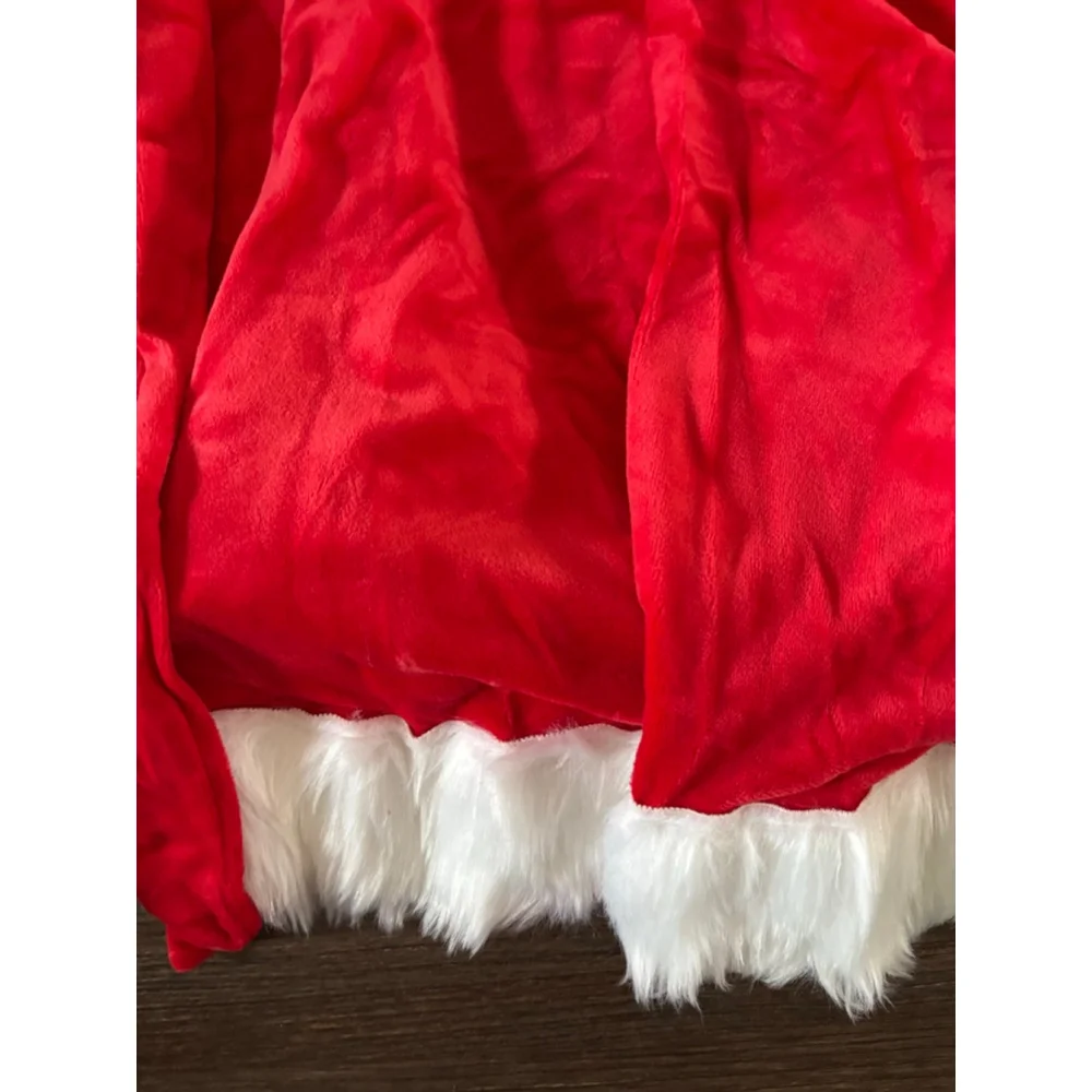 Girls Unbranded Red & White Santa Dress Seasonal Costume (130) size 8
